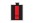 A black battery icon with a red explanation point inside it
